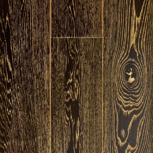 Фото товара инженерная доска Siberian floors Дуб-чёрное золото