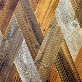 Стеновые панели Flitch Деревянная плитка из амбарной доски (Шеврон)