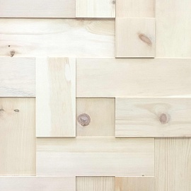Стеновые панели Flitch Деревянная плитка из кедра